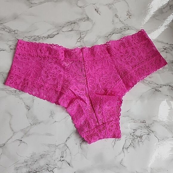 3 Victoria's Secret Very Sexy Lace Cheeky Panty L - Picture 12 of 15